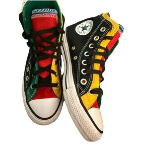CONVERSE CHUCK TAYLOR ALL STAR DOUBLE UPPER MULTI COLOR 167417F MEN 6 Women's 8